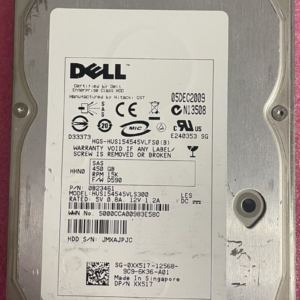 Dell HGST 450GB 15K RPM 3.5" SAS HDD HUS154545VLS300 XX517 Enterprise