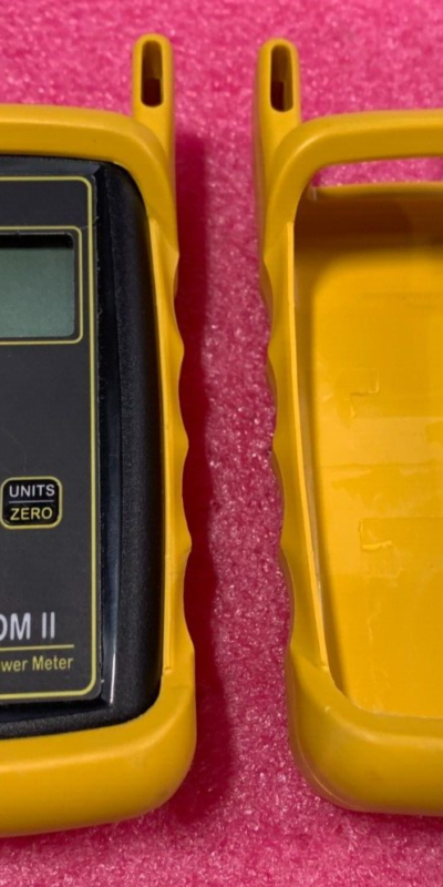 OWL ZO-2S Zoom II Fiber Optic Optical Power Meter Tester w/ Case Parts/Repair