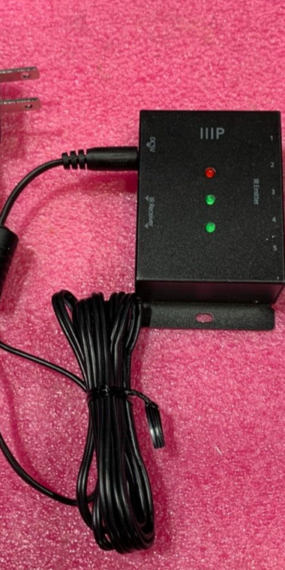 Monoprice Blackbird 18533 Dual-Band IR Repeater Lot/2 w/ Power Supply