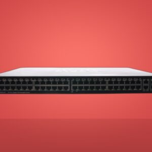 Cisco SG300-52P 52-Port Gigabit 10/100/1000 PoE+ Managed Switch Rackmountable