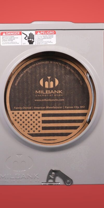 Milbank Meter Base Enclosure Complete U8435-XL-TG-HSP Electrical Home Building