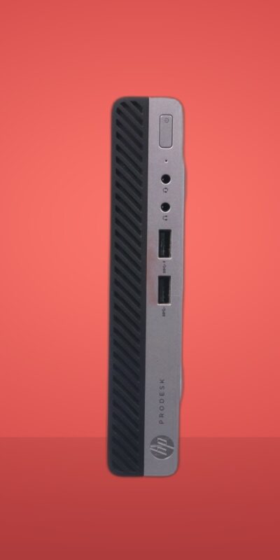 HP ProDesk 400 G4 Intel Core i5-8500T 16GB RAM 256GB SSD Win11Pro W/ AC Adapter