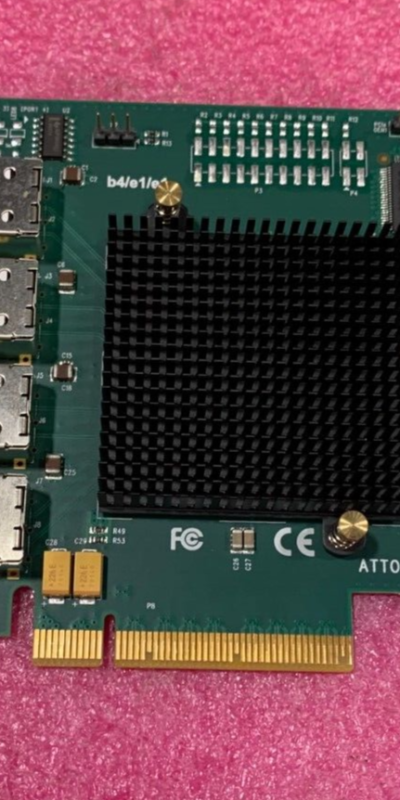 ATTO B4/E1 4-Port Fibre Channel Interface Card 0230-PCBX-001 Tested