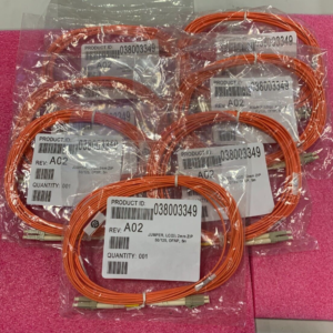 Lot 7 Amphenol LC-LC 5m OM2 50/125 Fiber Optic Patch Cables OFNP