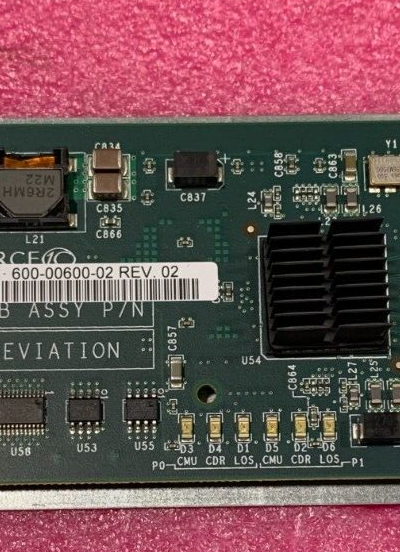 Dell Force10 0R17GD 2-Port 10GbE SFP+ Uplink Module 752-00584-01 Tested