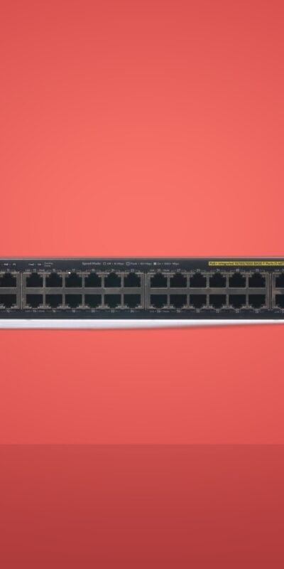 HP Aruba 2920-48G PoE+ Gigabit Network Switch J9729A Rack Mountable w/Rack Mount