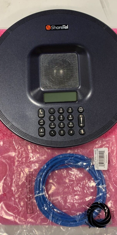 ShoreTel IP8000 PoE VoIP Conference Phone 630-1040-01 Tested