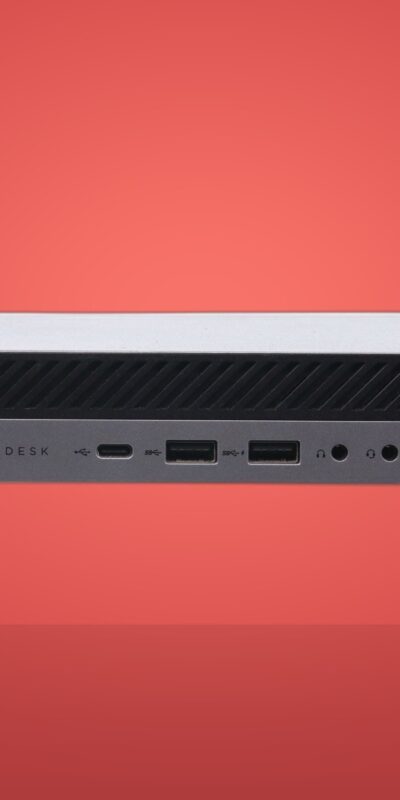 HP EliteDesk 800 G5 Core i5-9500T 16GB RAM 256GB NVMe Win11Pro W/ 65W AC Adapter