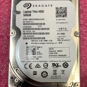 Seagate ST500LM021 500GB 2.5" SATA 7.2K HDD Dell 07P79P Laptop Hard Drive