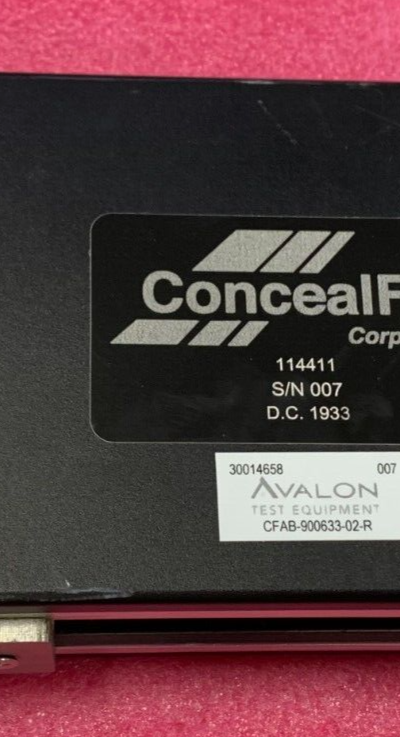 ConcealFab 900633-02 700MHz 2-Port Low PIM Test Filter Kit â€“ Parts/Repair