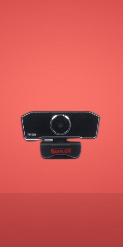 Redragon GW800-1 1080P PC Webcam with Built-in Dual Microphone, 360° Rotation