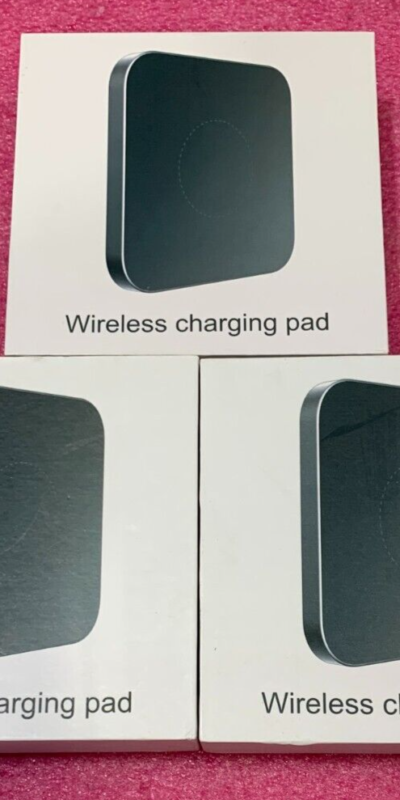 Lot of 3 Generalscan M500BT Wireless Charging Pads for M100BT/R5000BT Scanners