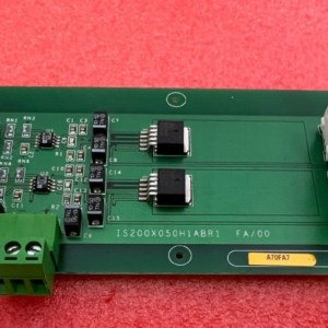 GE IS200X05OH1ABR1 FA/00 BNC Input/Output Terminal Board | Used