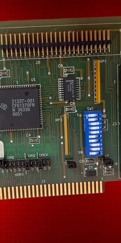 Tecmar 941302 Rev D ISA SCSI Controller Card 50-Pin IDC ‑ Vintage PC Tested