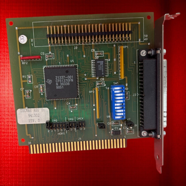 Tecmar 941302 Rev D ISA SCSI Controller Card 50-Pin IDC ‑ Vintage PC ...
