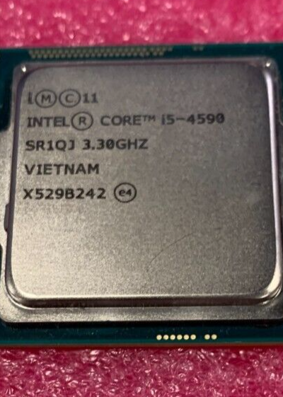 Intel Core i5-4590 @3.3GHz Quad Core LGA1150 CPU Processor SR1QJ