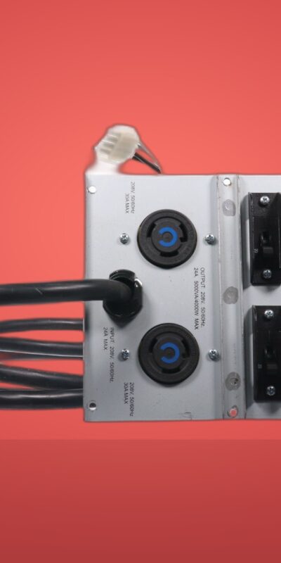 APC/MODULAR Server Rack PDU Plate Input 208V 50/60Hz, 30A, 4000W Max