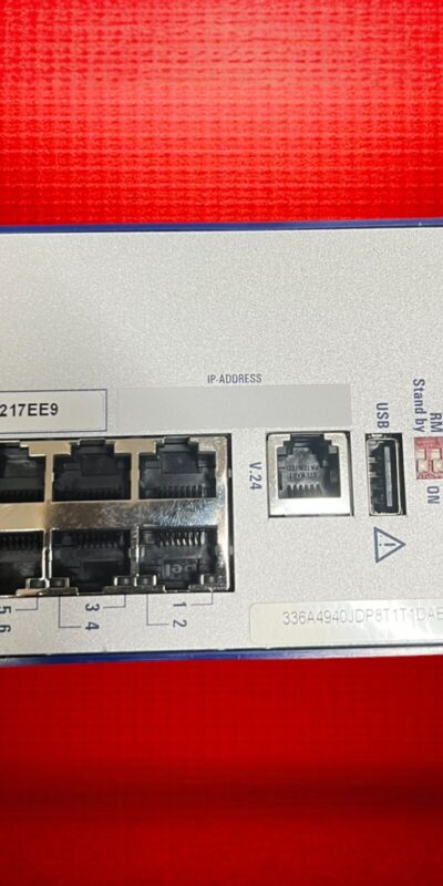 Hirschmann RS20 8-Port Managed DIN Rail Ethernet Switch 336A4940JDP8 NIB