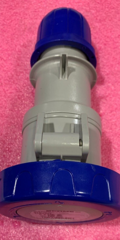 Scame 32A 200-250V IP69 Waterproof Industrial Plug 318.3243 IP66/IP67