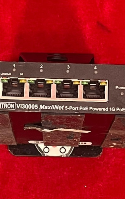 Vigitron Vi30005 5-Port Gigabit PoE-Powered Unmanaged Network Switch 10/100/1000