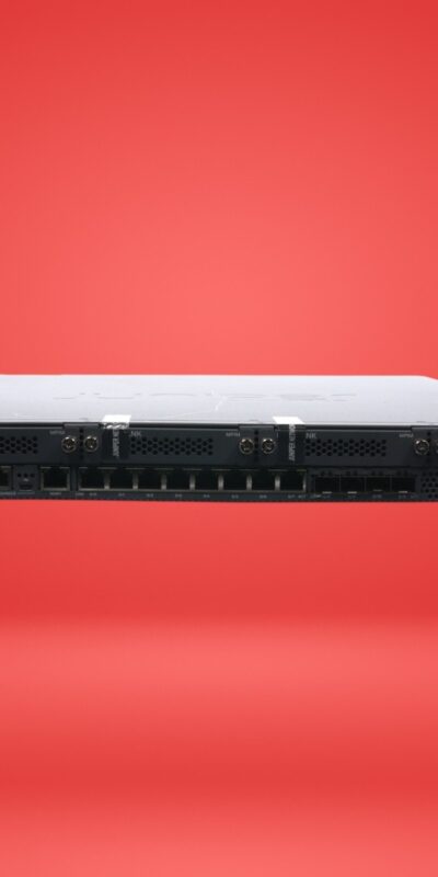 Juniper SRX345 Firewall 8x 1G RJ45 8x 1G SFP 2x PSU | SRX345-SYS-JB-2AC W/ Cord