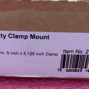ProClip 216091 Heavy-Duty AMPS Clamp Mount 5"x5.125" Plate No Arm