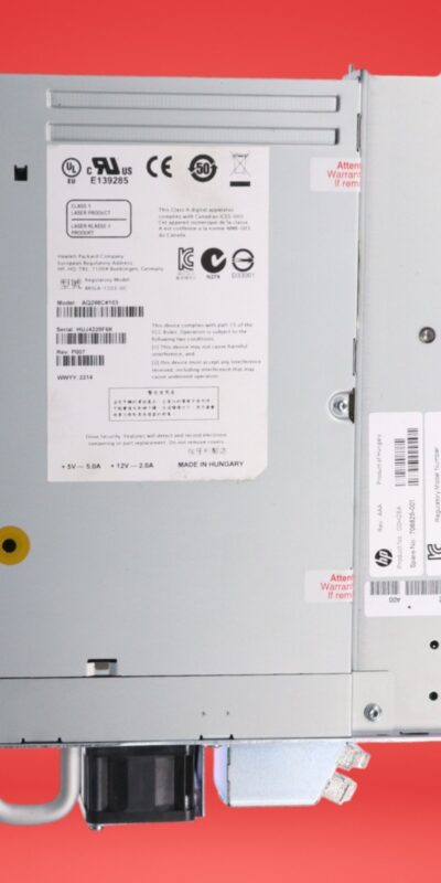 HP C0H28A 706825-001 LTO6 FC Tape Drive AQ298C#103 G2 BRSLA-1203-DC