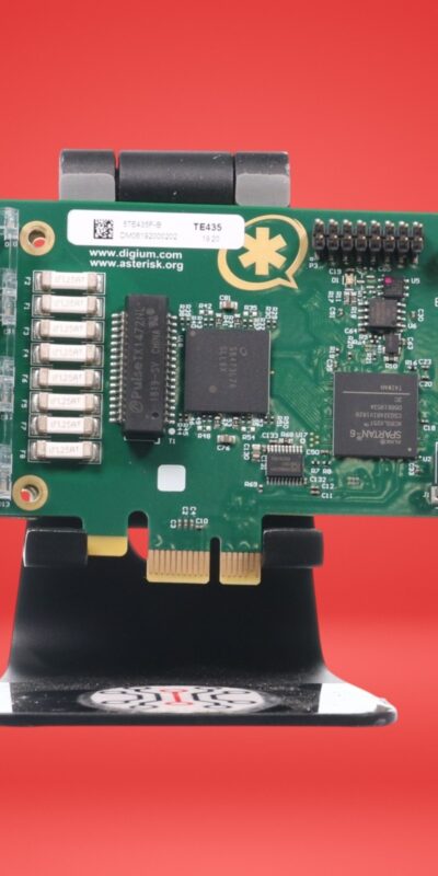 Digium TE435 Quad Span Digital T1/E1/J1 PCIe Card + 5TE435F-B