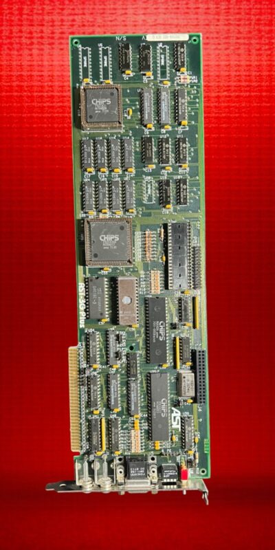AST 3G Plus 386 ISA Accelerator Board w/ CHIPS 82C431 Chipset Vintage PC