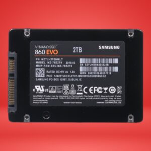 SAMSUNG 860 EVO 2TB V-NAND SSD MZ-76E2T0 SATA III 6Gb/s 2.5" MZ7LH2T0HMLT