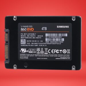 Samsung 860 EVO 4TB 2.5" NAND SSD Hard Drive MZ-76E4T0 Used