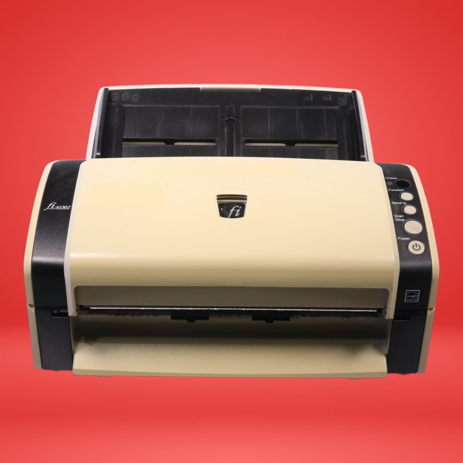 Fujitsu Fi-6130Z Color Duplex Sheet-Fed Document Scanner w/Bundle WORKS