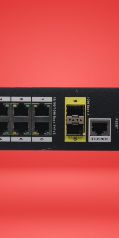 Dahua DH-PFS4210-8GT-DP 10 Port Managed Industrial Gigabit Switch W/ 8-Port PoE