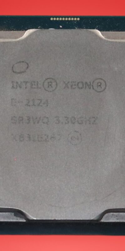 Intel Xeon E-2124 SR3WQ 3.30GHz 4-Core 8MB 71W LGA-1151 CPU *km