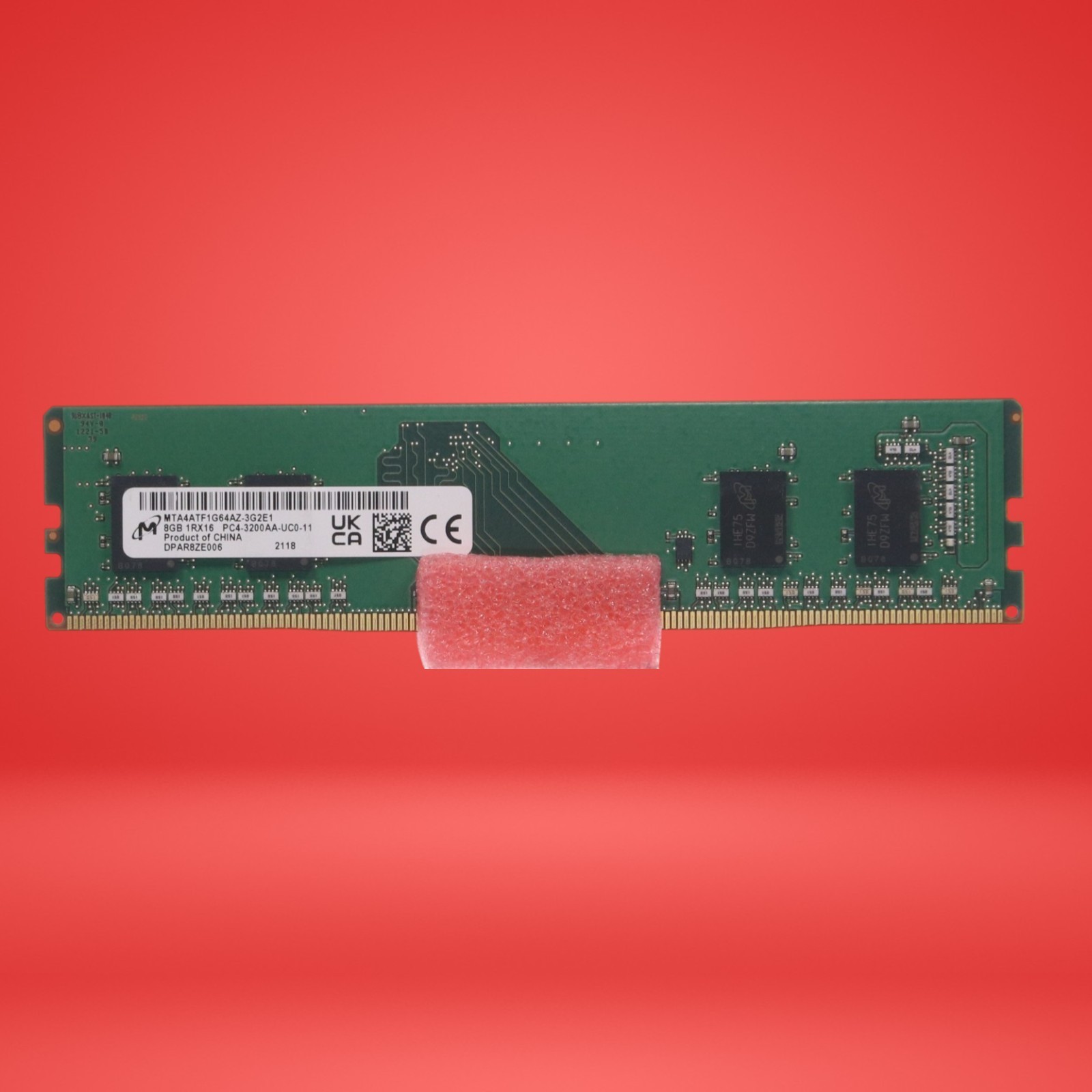 Micron 16GB (2x8GB) MTA4ATF1G64AZ-3G2E1 DDR4-3200 DIMM Desktop Memory RAM