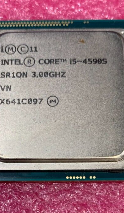 Intel Core i5-4590S 3.0GHz Quad-Core 65W CPU LGA1150 SR1QN Tested