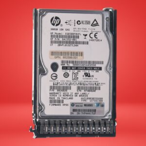 HP 300GB 10K RPM 2.5" SAS SFF Server Hard Drive EG0300FBVFL 641552-001