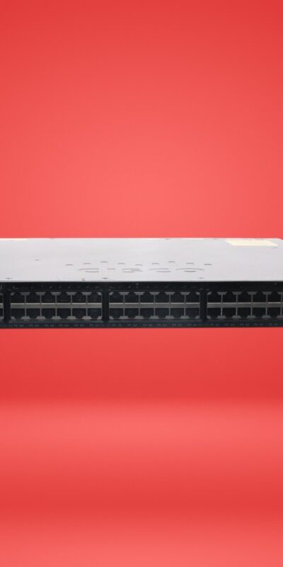 Cisco WS-C3650-48FQ-S 48 Port PoE+ 4x10G SFP Catalyst 3650 Switch + Ears