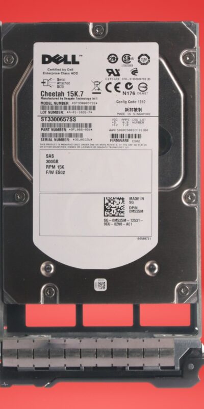 Dell Cheetah 15K.7 ST3300657SS 300GB HDD 0M525M