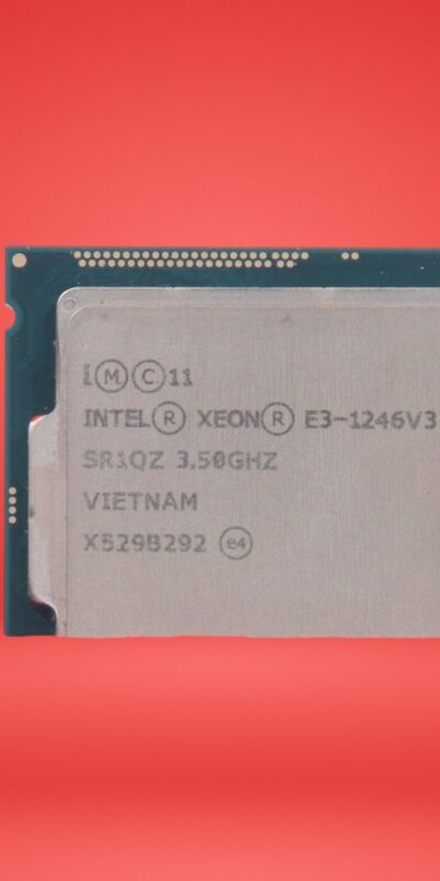 Intel Xeon E3-1246 V3 / 4 Cores up to 3.9 GHz LGA 1150 like Core i7-4770 CPU
