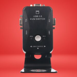 2-Port USB 2.0 KVM Switch Mouse/Keyboard/VGA Video Monitor 200MHz 1920x1440