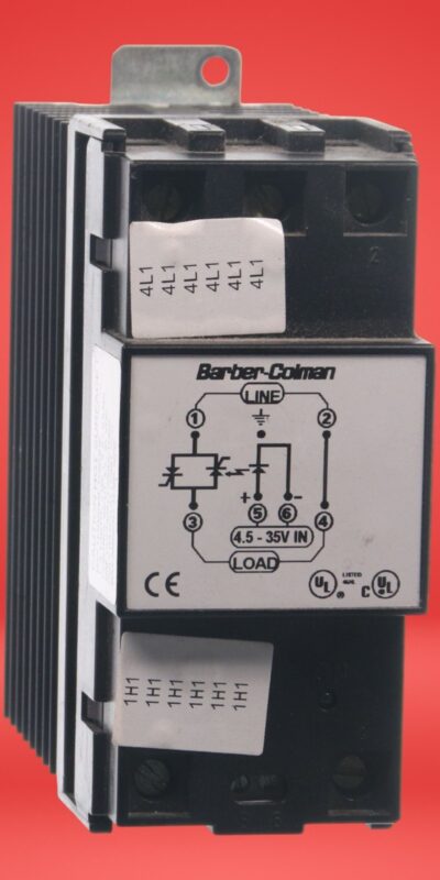 BARBER-COLMAN 7PD025400000 TEMPERATURE CONTROLLER 600V 45A RMS