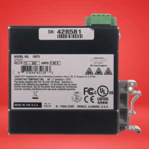 N-Tron 108TX Ethernet Switch, 8-Port, 10~30V DC, 250mA