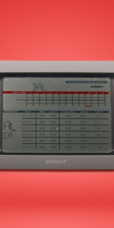 Ambient ScoreCast Baseball Wireless Electronic Scoreboard Display Electronic Sys