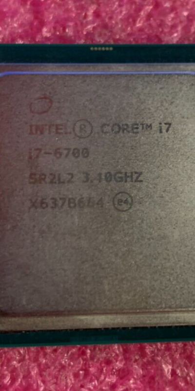Intel Core i7-6700 3.4GHz Quad-Core CPU SR2L2 LGA1151 6th Gen Processor Tested