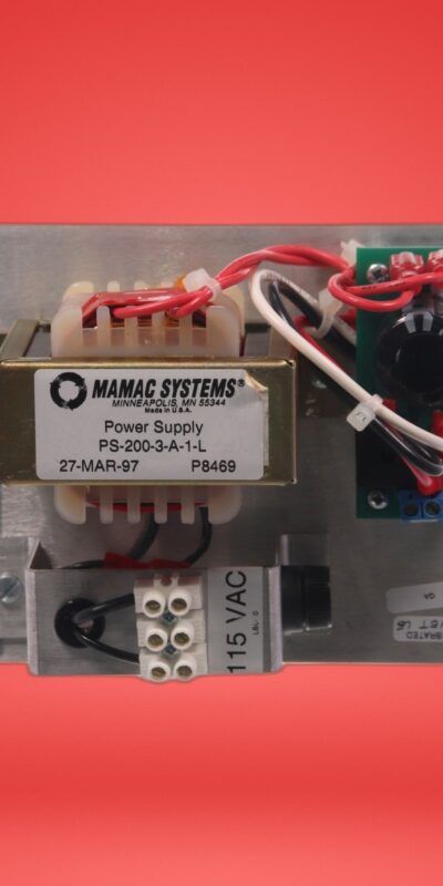 Mamac Systems MINNEAPOLIS, MN 55344 Power Supply PS-200-3-A-1-L  115 VAC