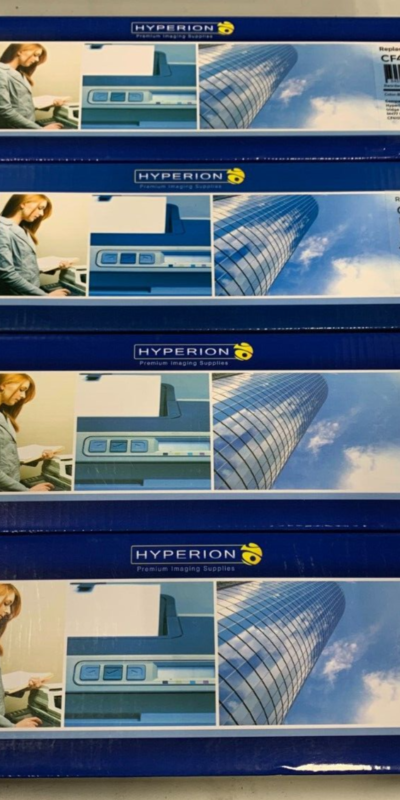 Lot Of 4 Hyperion Toner CF410X/411X/412X/413X For HP LaserJet M452/M477