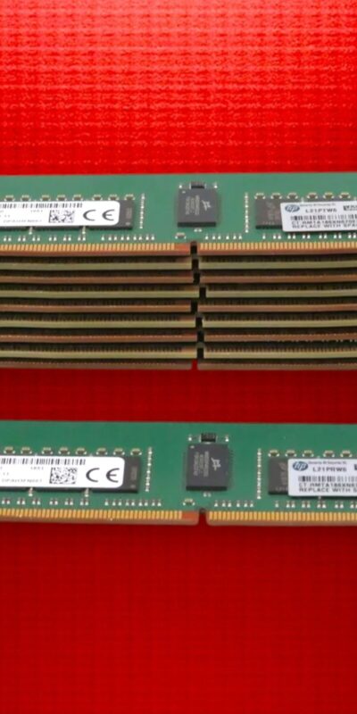 Lot of 5 Micron 8GB DDR4-2133P ECC RDIMM PC4-17000 HP 774170-001 Server RAM