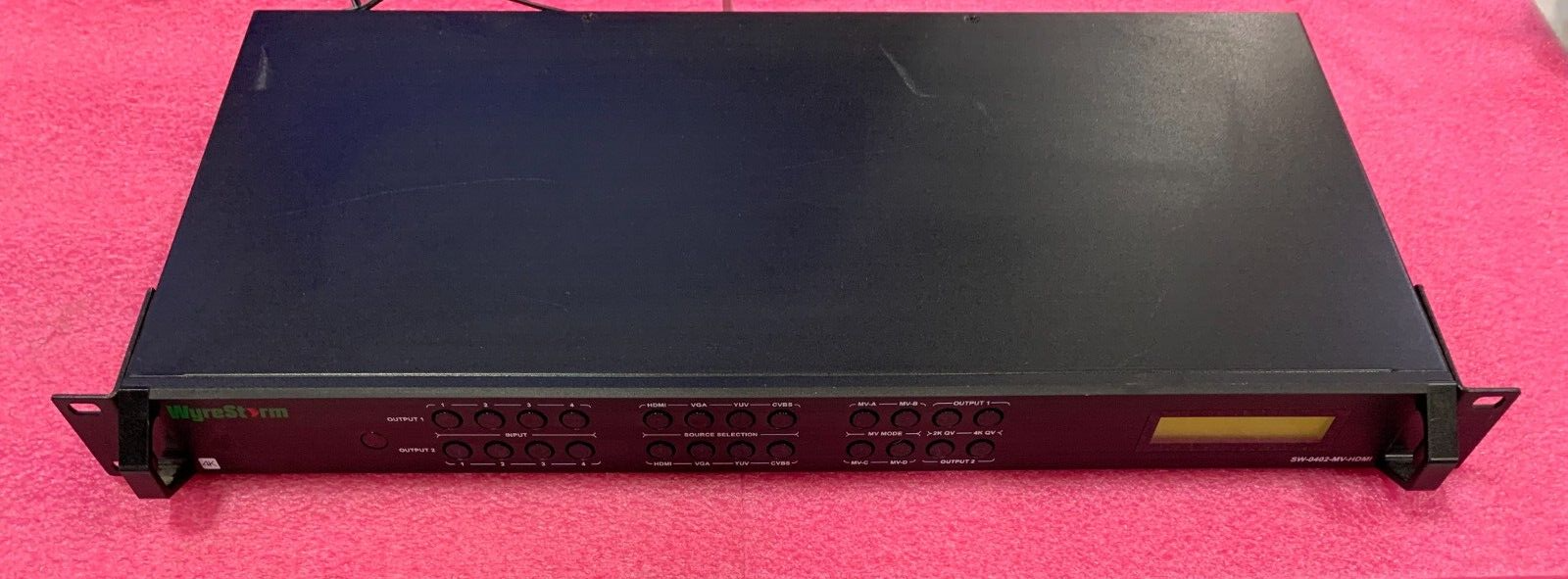 WyreStorm SW-0402-MV-HDMI 4x2 4K HDMI Multiview Switcher/Scaler w/PSU