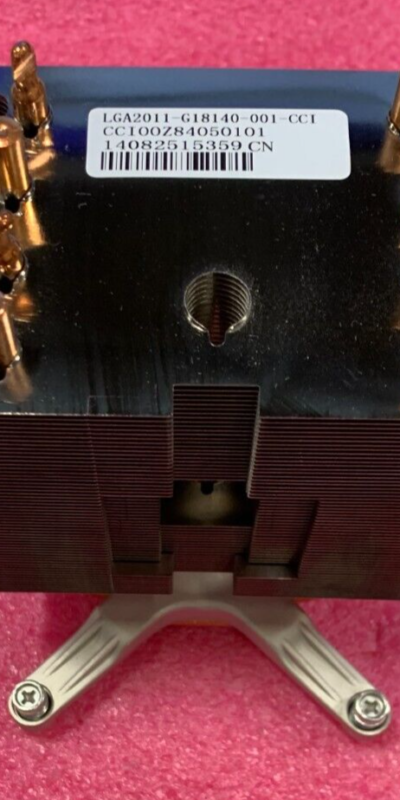 Intel G18140-001 4U LGA2011 Server CPU Copper Heatsink Cooler CCI